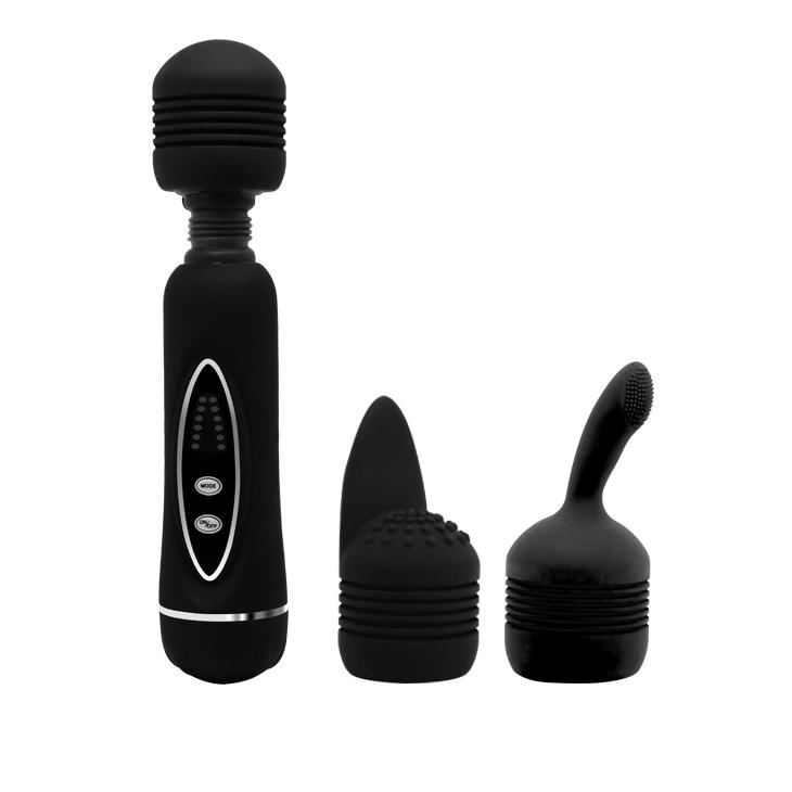 PRETTY LOVE - Magical Massager, 12 Functions of vibration, 3 removable silicone caps, 4AA batteries ':42mm L:205mm PRETTY LOVE - Magical Massager, 12 Functions of vibration, 3 removable silicone caps, 4AA batteries ':42mm L:205mm