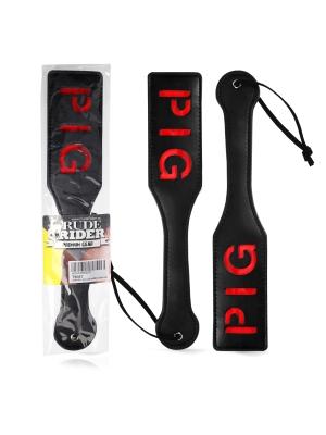 Rude Rider Pig Soft-Paddle Black/Red Rude Rider Pig Soft-Paddle Black/Red