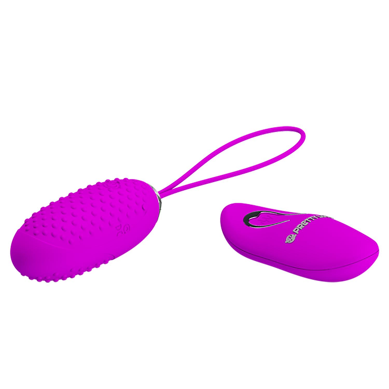 PRETTY LOVE - Joanna, Remote control, 12 functions of vibration, rechargeable stimulator with silicone cover, remote by 1 AAA battery operated L:71mm ':35mm PRETTY LOVE - Joanna, Remote control, 12 functions of vibration, rechargeable stimulator with silicone cover, remote by 1 AAA battery operated L:71mm ':35mm