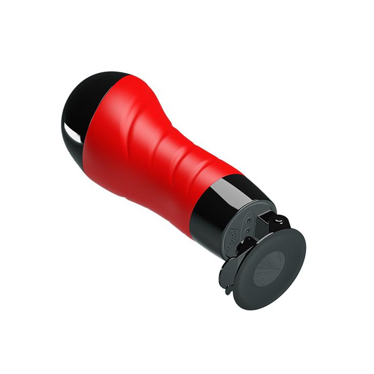 CRAZY BULL - Delia, Men's Stroker,  removable Soft TPR sleeve,   super suction base adopted to multi-angle ':100mm   L:283mm