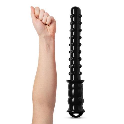 Bulls Eye Anal Dildo Night Stick - Stop Police, 37,5 cm, Black Bulls Eye Anal Dildo Night Stick - Stop Police, 37,5 cm, Black