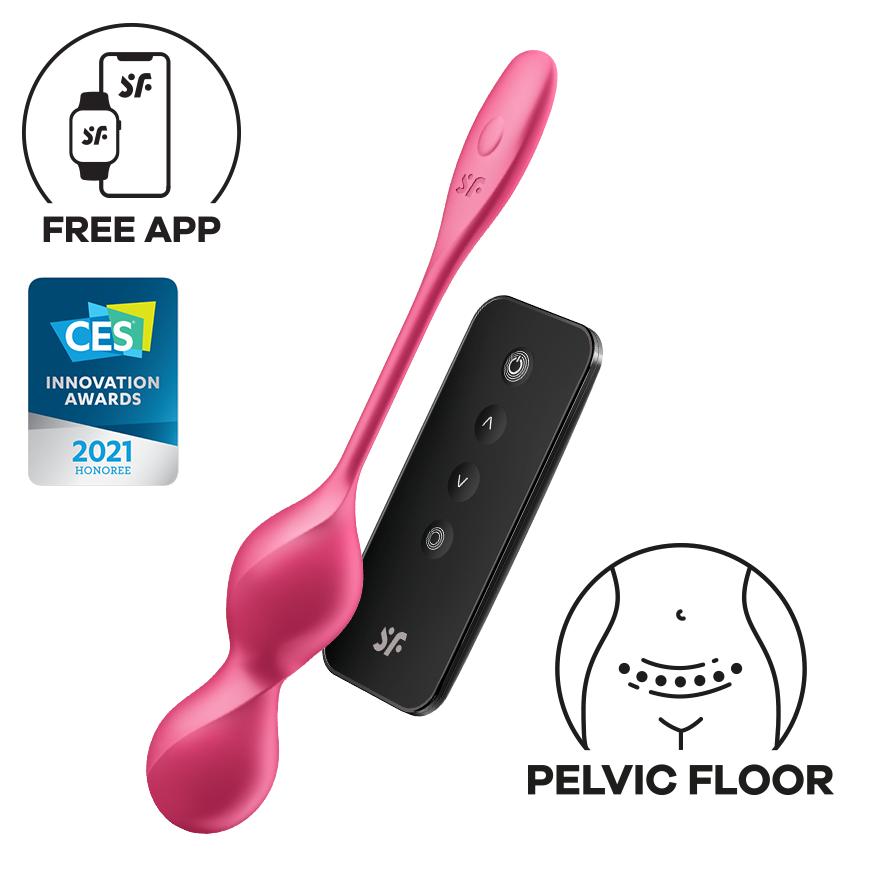 Satisfyer Love Birds 2 Connect App, Red