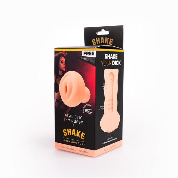 Shake F*** Pussy Masturbator, 16 cm, Flesh Shake F*** Pussy Masturbator, 16 cm, Flesh