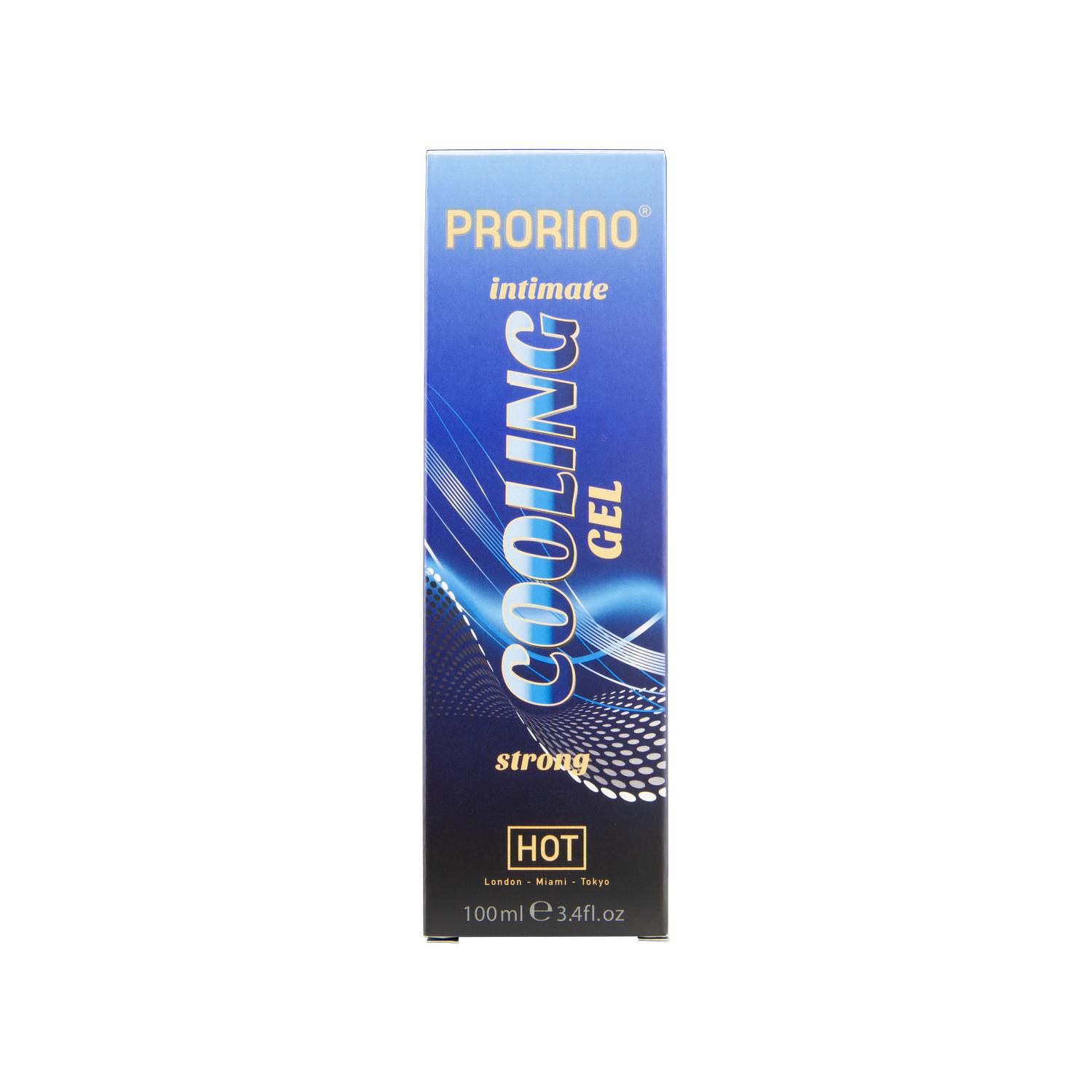 PRORINO Intimate Cooling Gel strong for men, 100ml/3.4fl.oz