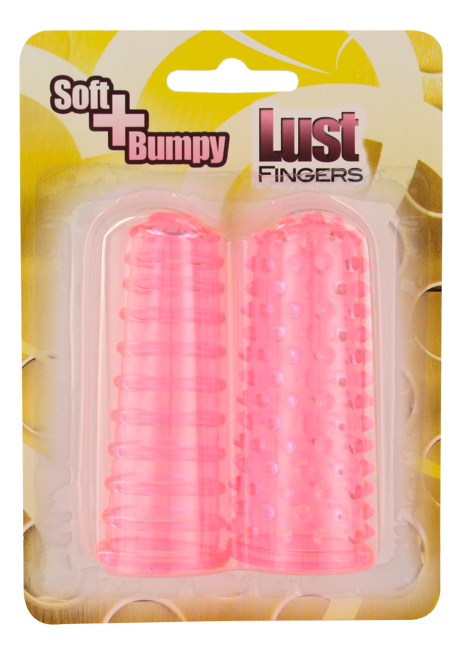 Clitofing Lustfingers, 2 pcs, Pink