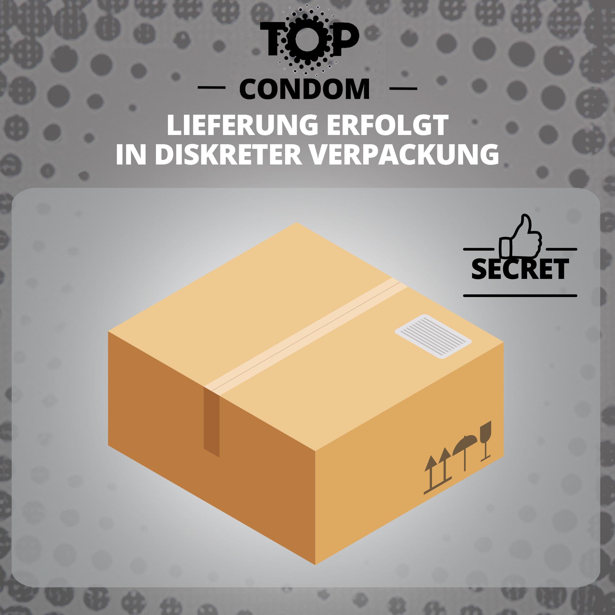 TOP Condoms XXL: Big Bang - XXL, Packs of 12