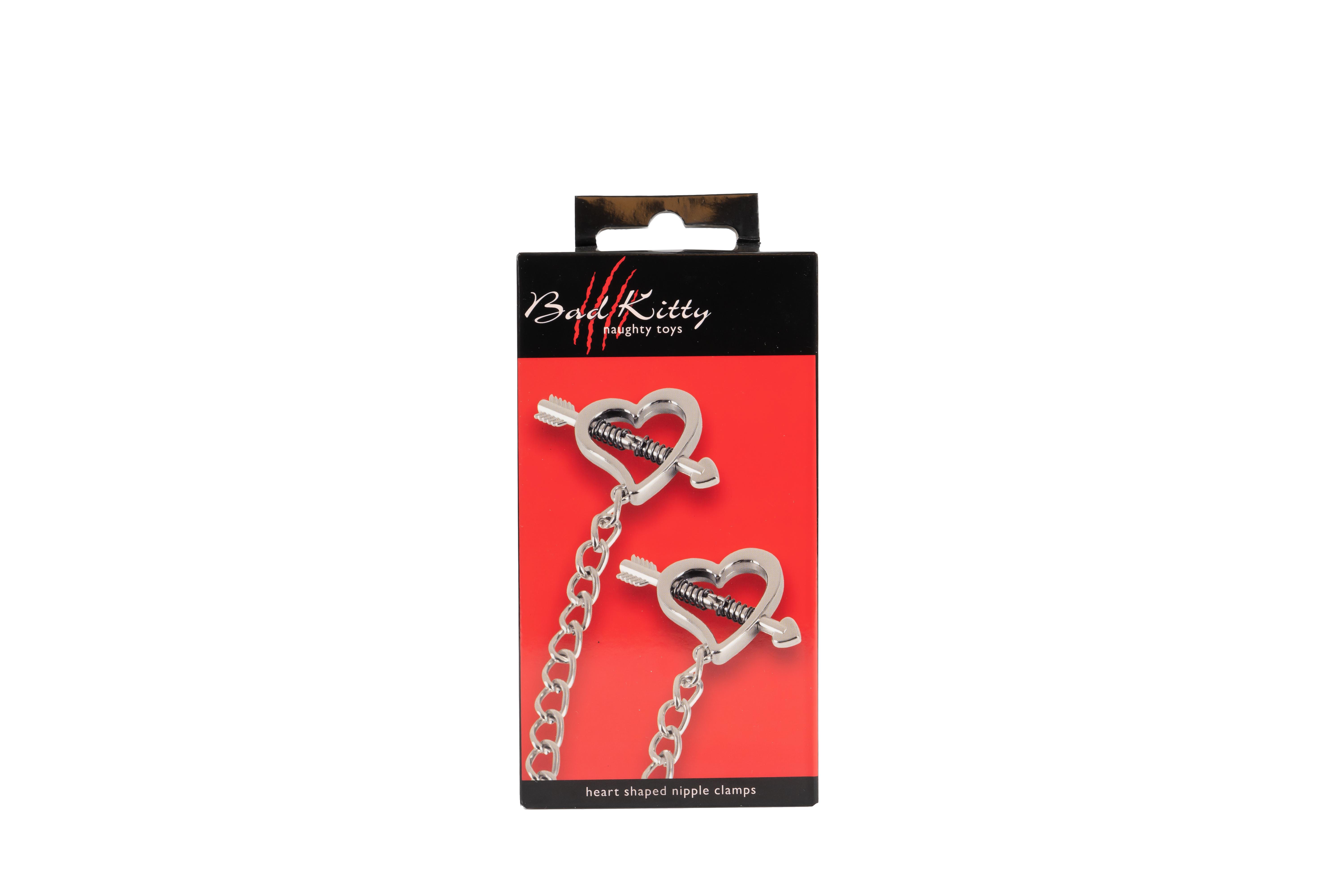 Heart shaped nipple clamps Heart shaped nipple clamps