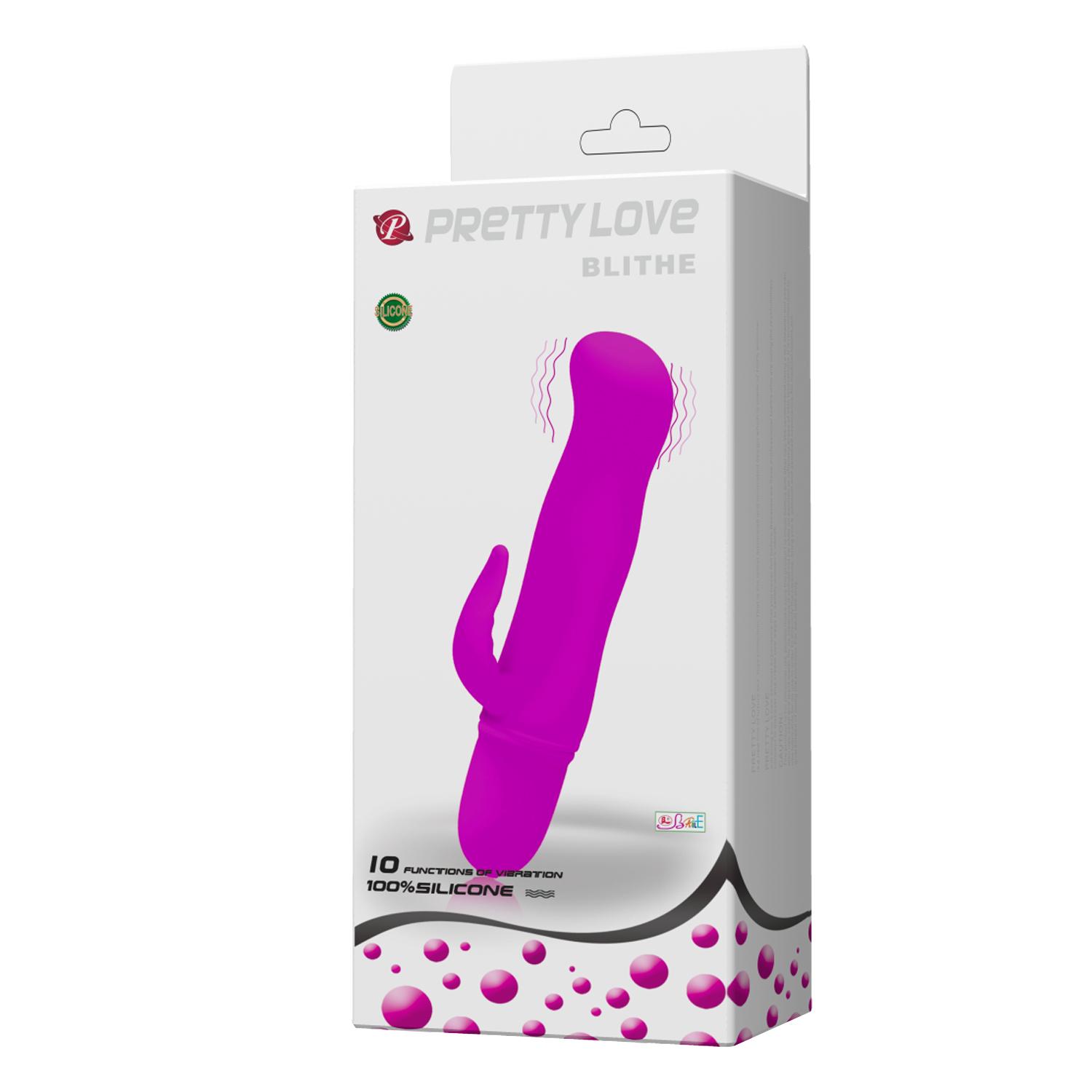 PRETTY LOVE - Blithe, 10 Functions of vibration, 1 AAA battery,silicone,waterproof ':21mm L:110mm PRETTY LOVE - Blithe, 10 Functions of vibration, 1 AAA battery,silicone,waterproof ':21mm L:110mm