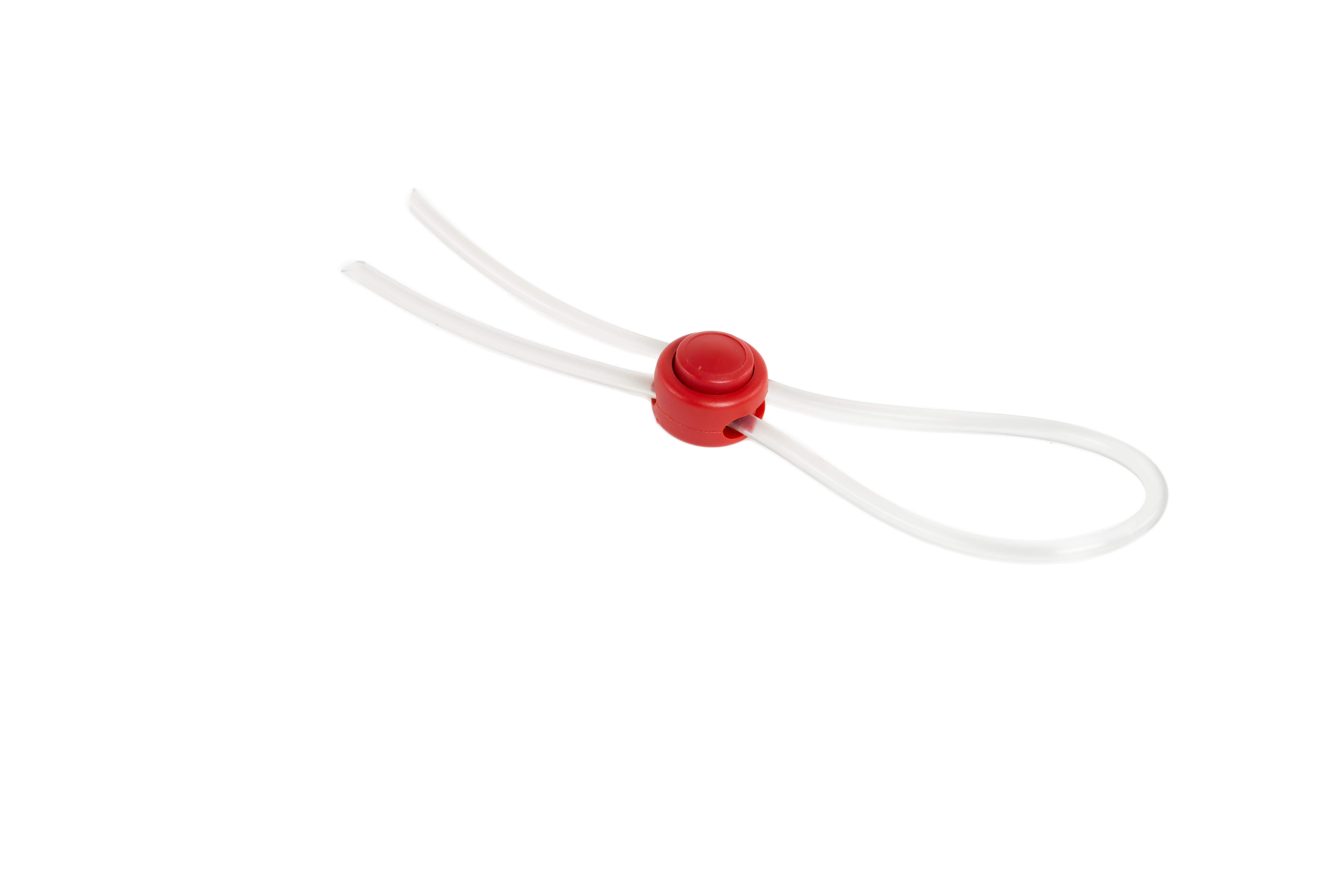 Cockstrap Transparent/Red