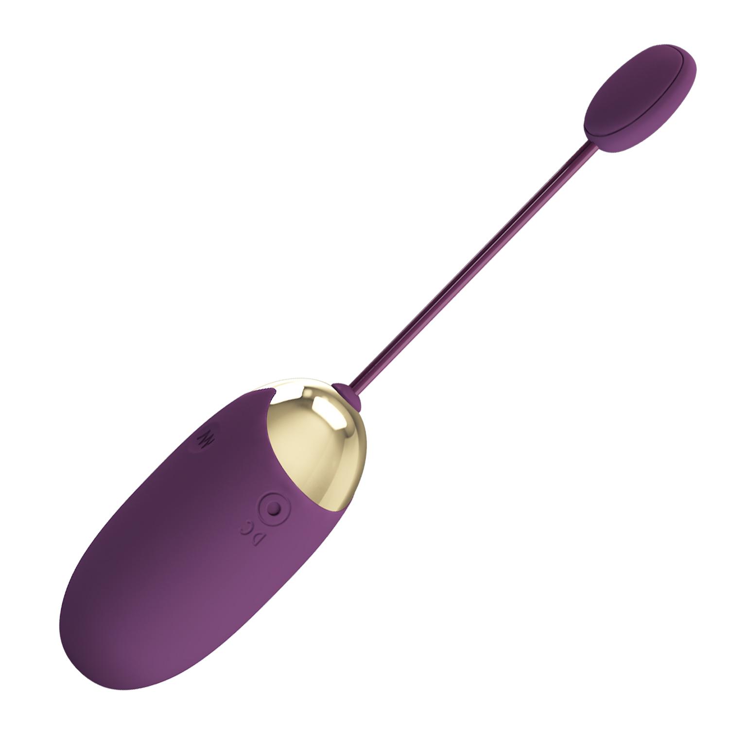 PRETTY LOVE - Abner, mobile app control, Bluetooth connect, silicone, USB Rechargeable, 12 functions of vibration ':33mm L:75mm PRETTY LOVE - Abner, mobile app control, Bluetooth connect, silicone, USB Rechargeable, 12 functions of vibration ':33mm L:75mm