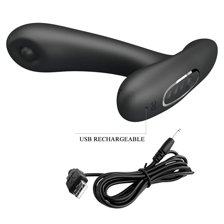 PRETTY LOVE - Reminton, Anal stimulator 12 functions of tickling, rechargeable memory 28-110-90 PRETTY LOVE - Reminton, Anal stimulator 12 functions of tickling, rechargeable memory 28-110-90