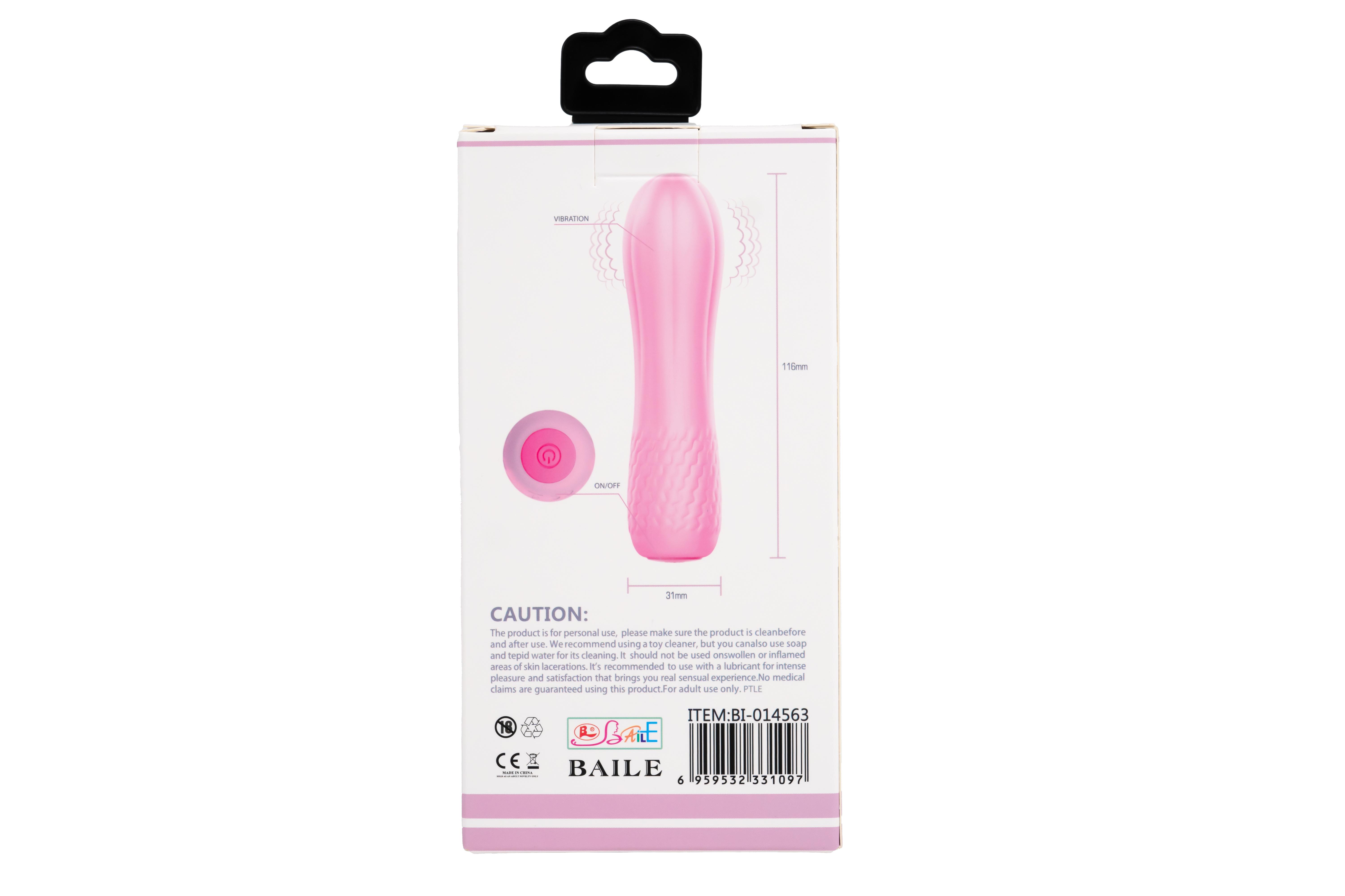 Pretty Love Alice Vibrator, Pink