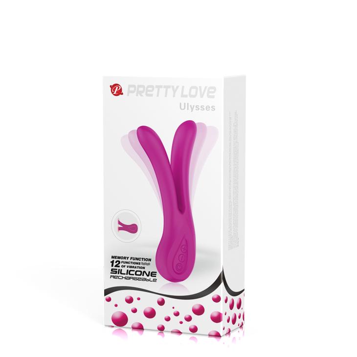 PRETTY LOVE - Ulysses, 12 functions of vibraiton waterproof silicione rechargeable ':25mm L:166mm PRETTY LOVE - Ulysses, 12 functions of vibraiton waterproof silicione rechargeable ':25mm L:166mm