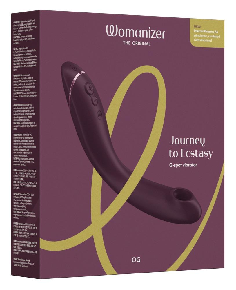 Womanizer OG Vibrator, Aubergine, 17,7 cm