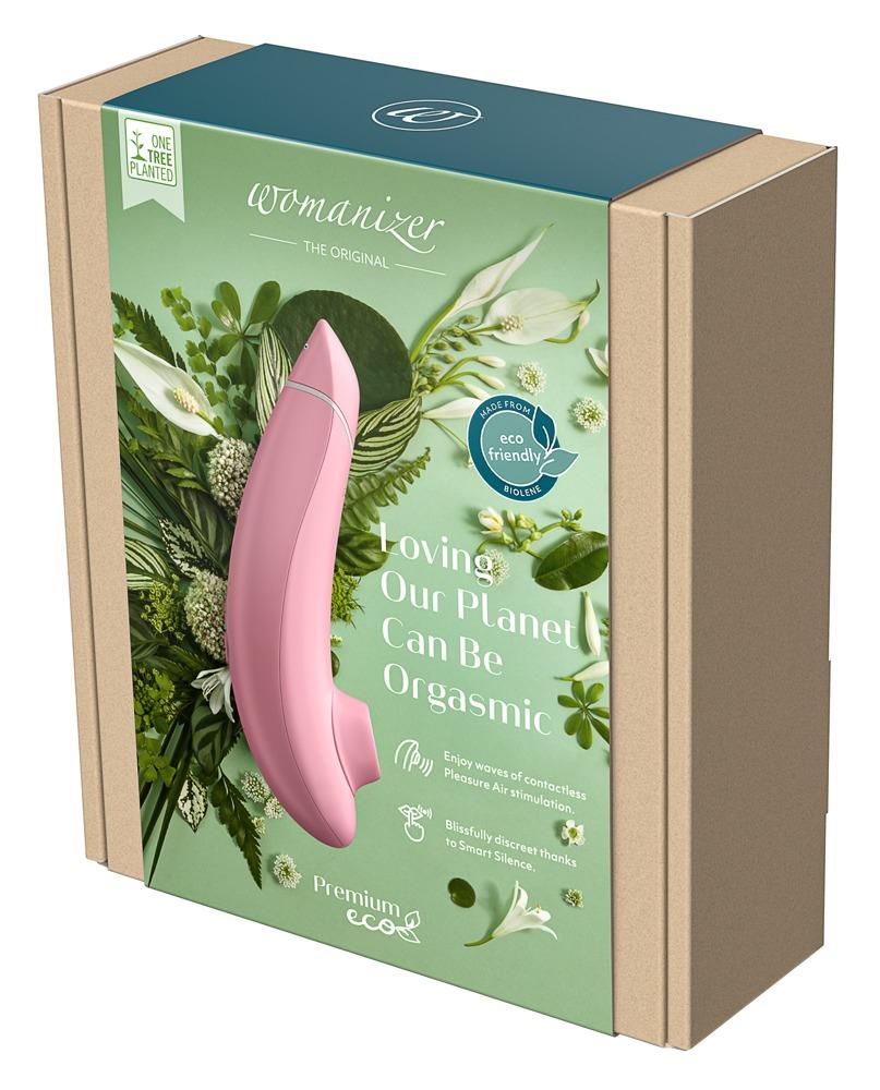 Womanizer Premium Eco Vibrator, Pink, 16,5 cm