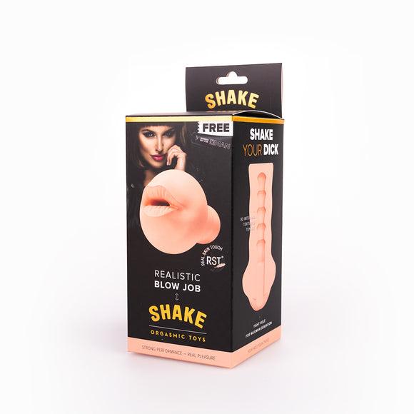 Shake Blow Job Masturbator, 16 cm, Flesh