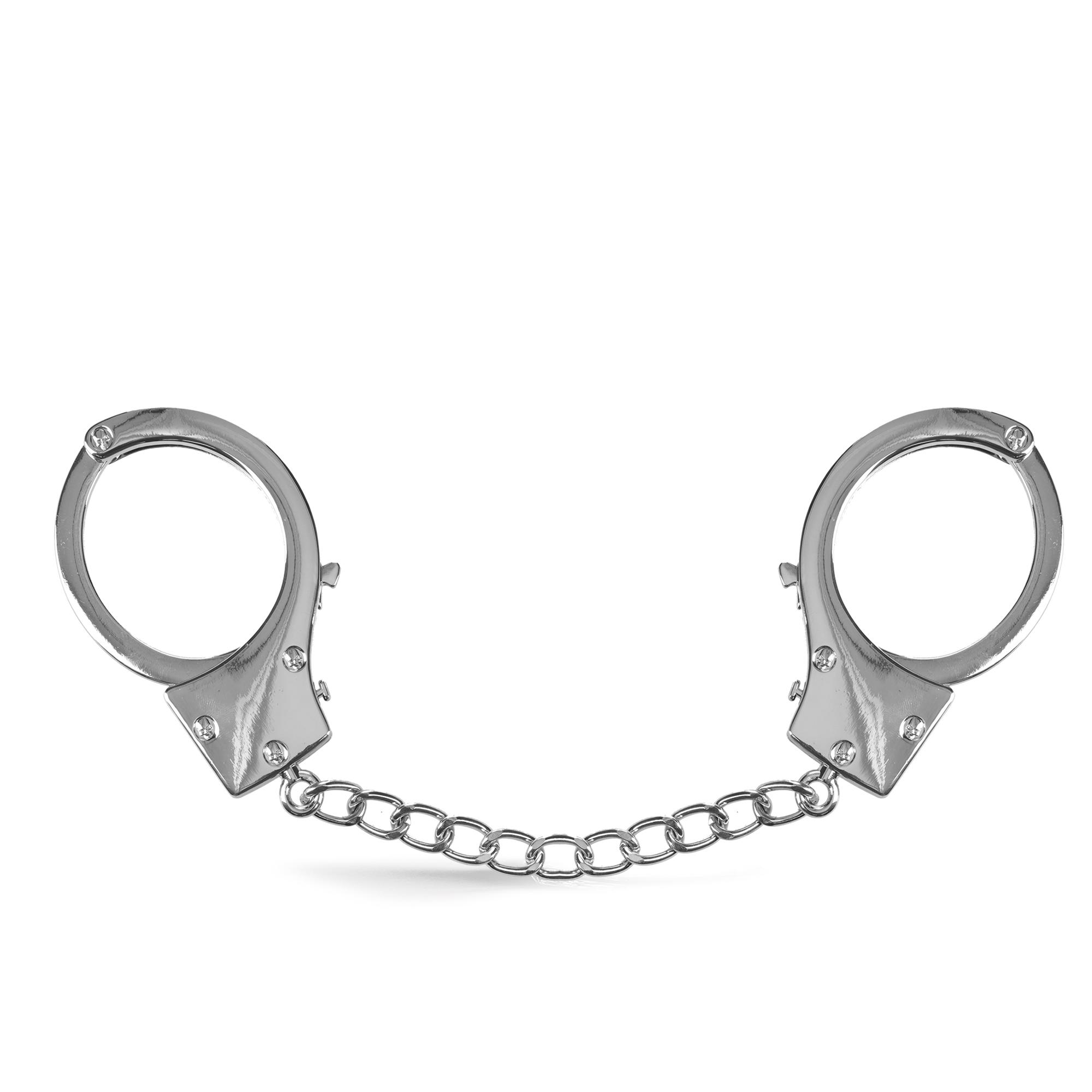 Rude Rider Hand Cuffs with Keys Zinc Alloy Rude Rider Hand Cuffs with Keys Zinc Alloy