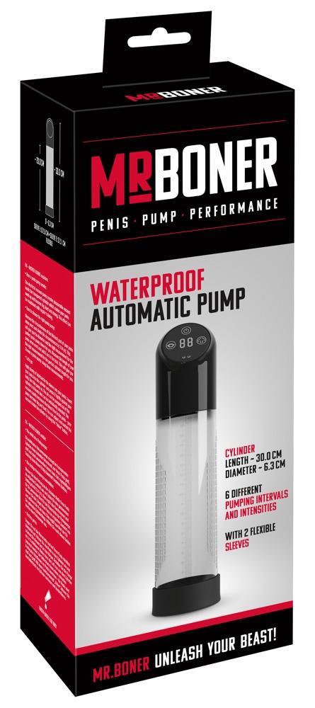 Mister Boner Waterproof Automatic Pump, 30 cm