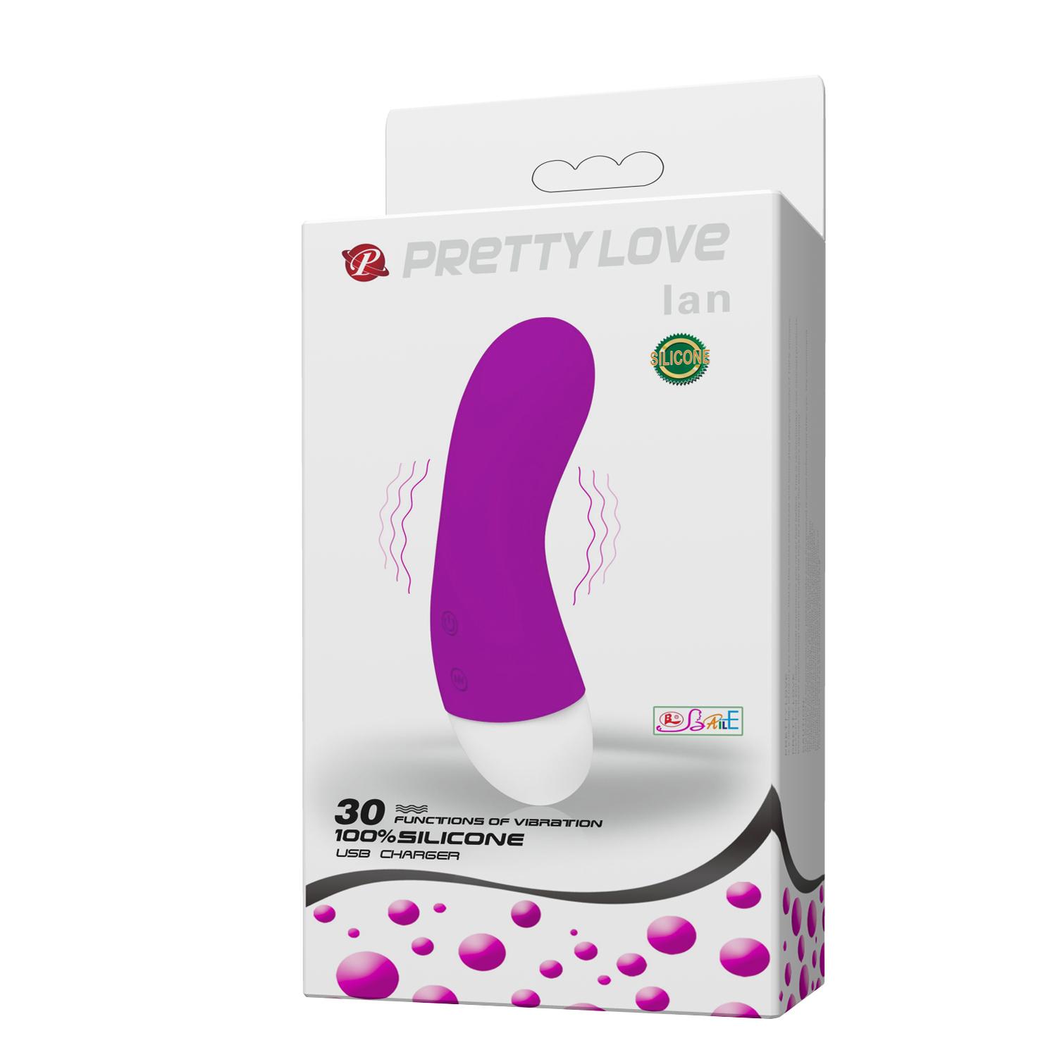 Pretty Love Ian Vibrator, Purple