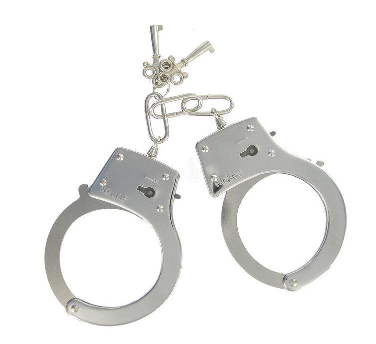 Seven Creations High Quality Steel Handcuffs, L: 12 cm (4,7 in)