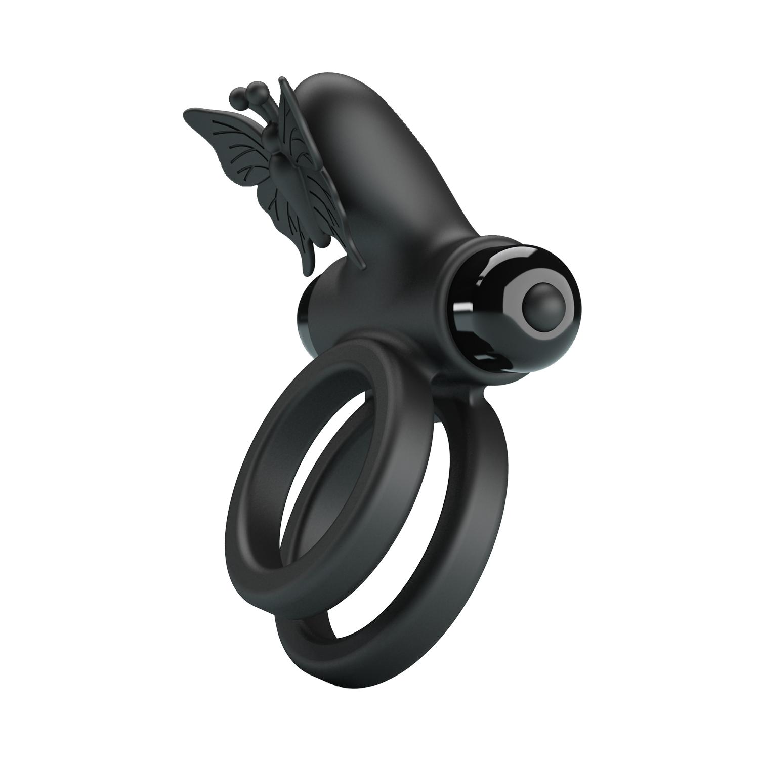 PRETTY LOVE - Passionate Ring Ix, Silicone, 10 functinos of vibration, 1AAA battery. 38-86 PRETTY LOVE - Passionate Ring Ix, Silicone, 10 functinos of vibration, 1AAA battery. 38-86