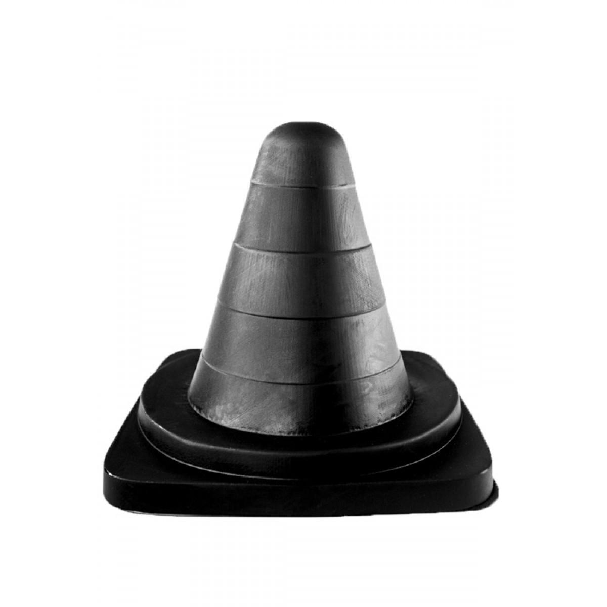 All Black Butt Plug Small Cone, 20 cm