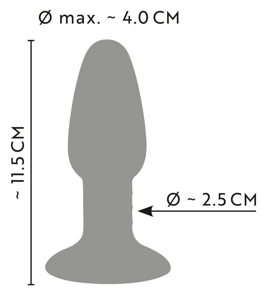 ANOS Tricolour Butt Plug ANOS Tricolour Butt Plug