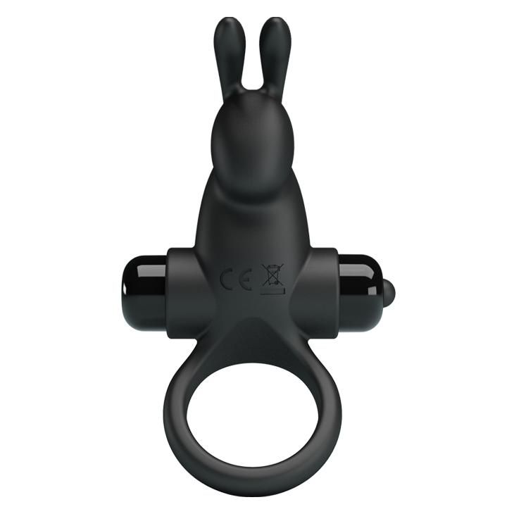 PRETTY LOVE - Vibrant Penis Ring, Black, 56 mm PRETTY LOVE - Vibrant Penis Ring, Black, 56 mm