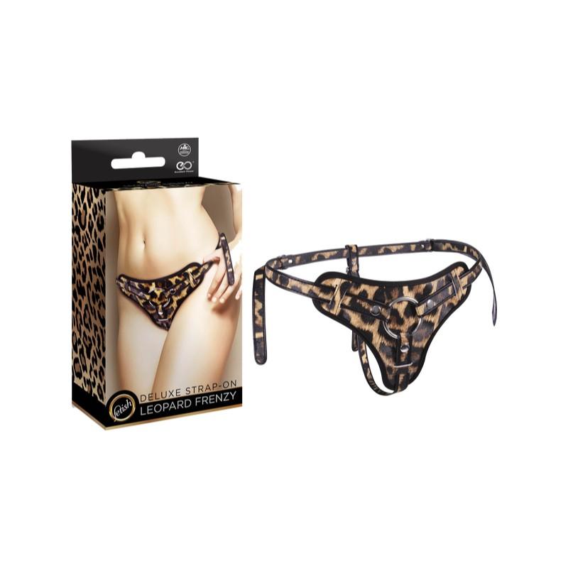 Strap-On Leopard Frenzy