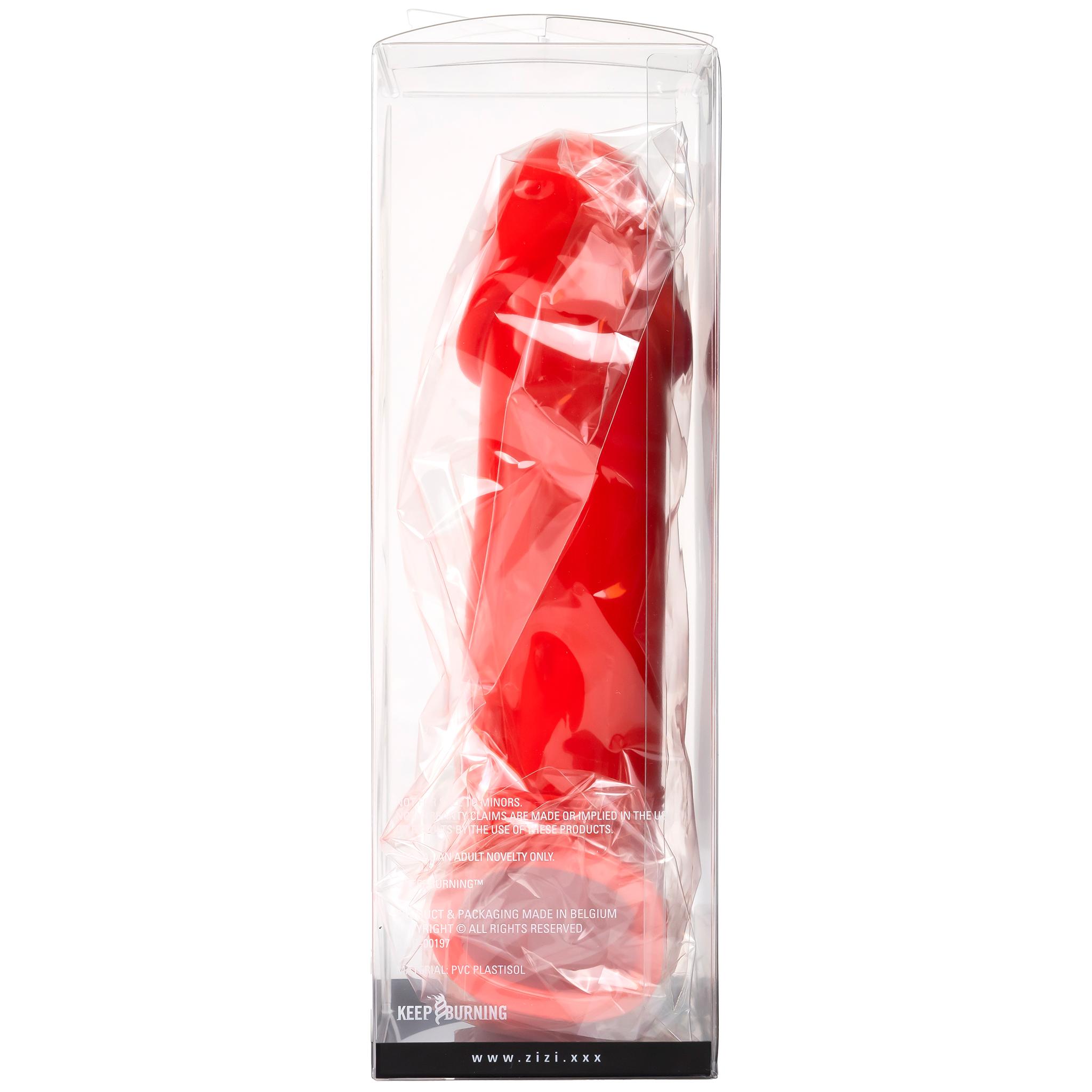 ZIZI XXX Megamen Bite Sleeve, 19 cm, Red ZIZI XXX Megamen Bite Sleeve, 19 cm, Red