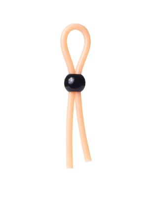 RudeRider Short Hog Tie Cockring, Orange