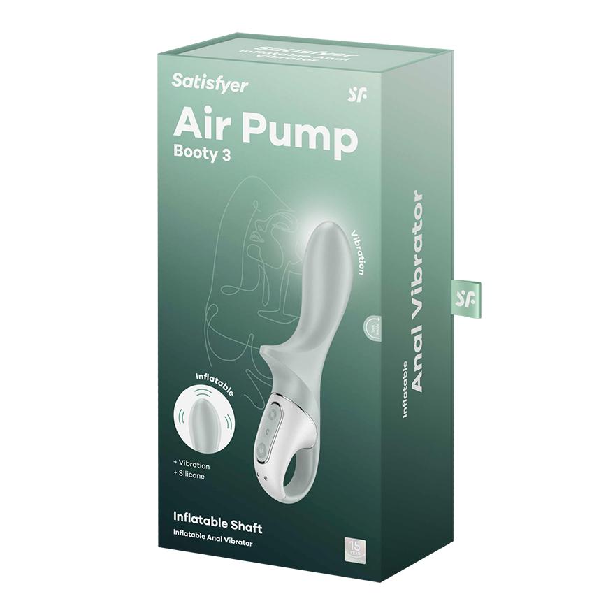 Satisfyer Air Pump Booty 3, Green