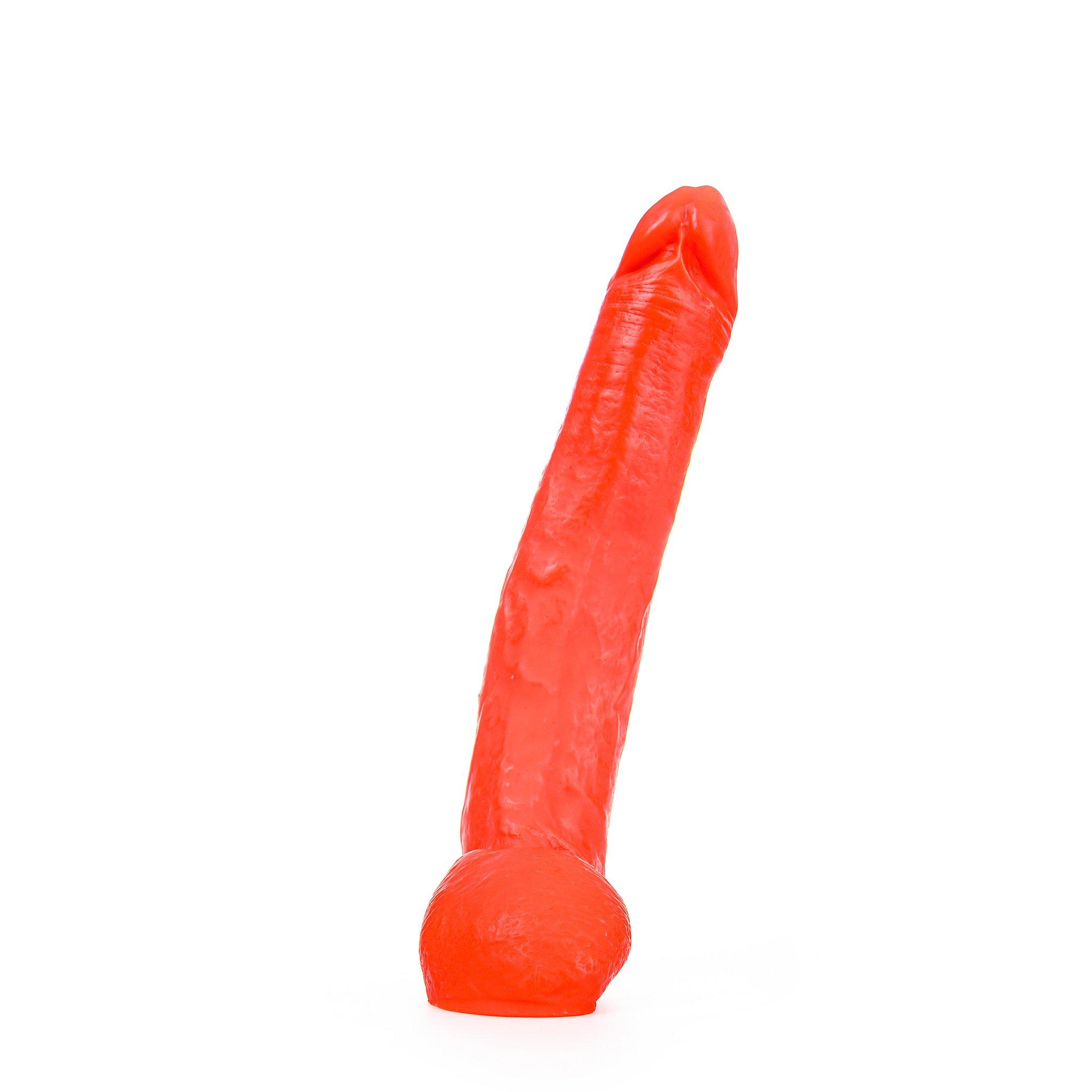 All Red Freddie Dildo, 29 cm All Red Freddie Dildo, 29 cm