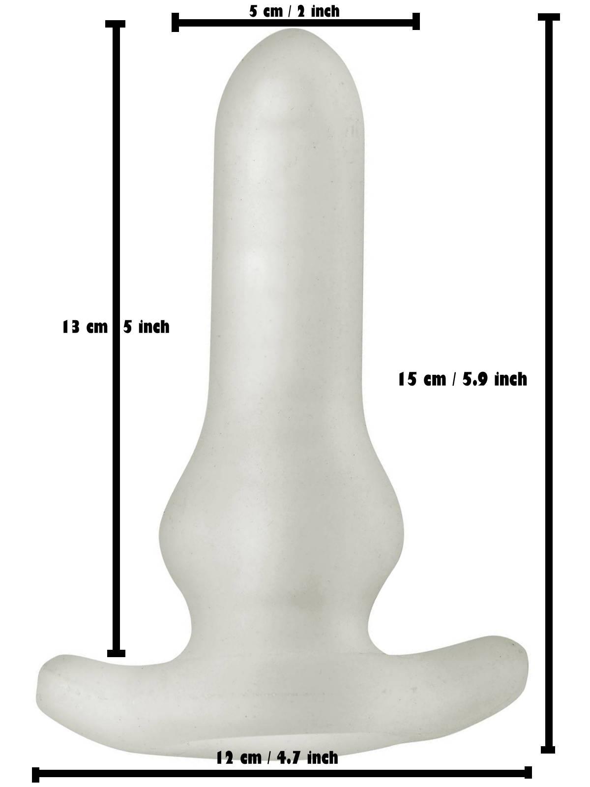 RudeRider Anal Plug/Fucking Device Transparent