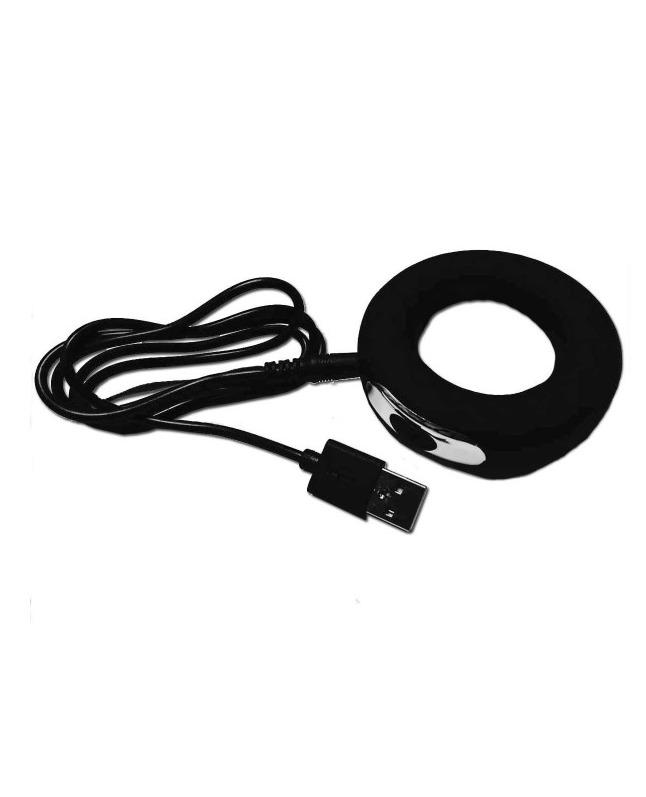 Rude Rider Vibrating Cockring 10 Frequency, Black, ¯ 40 mm