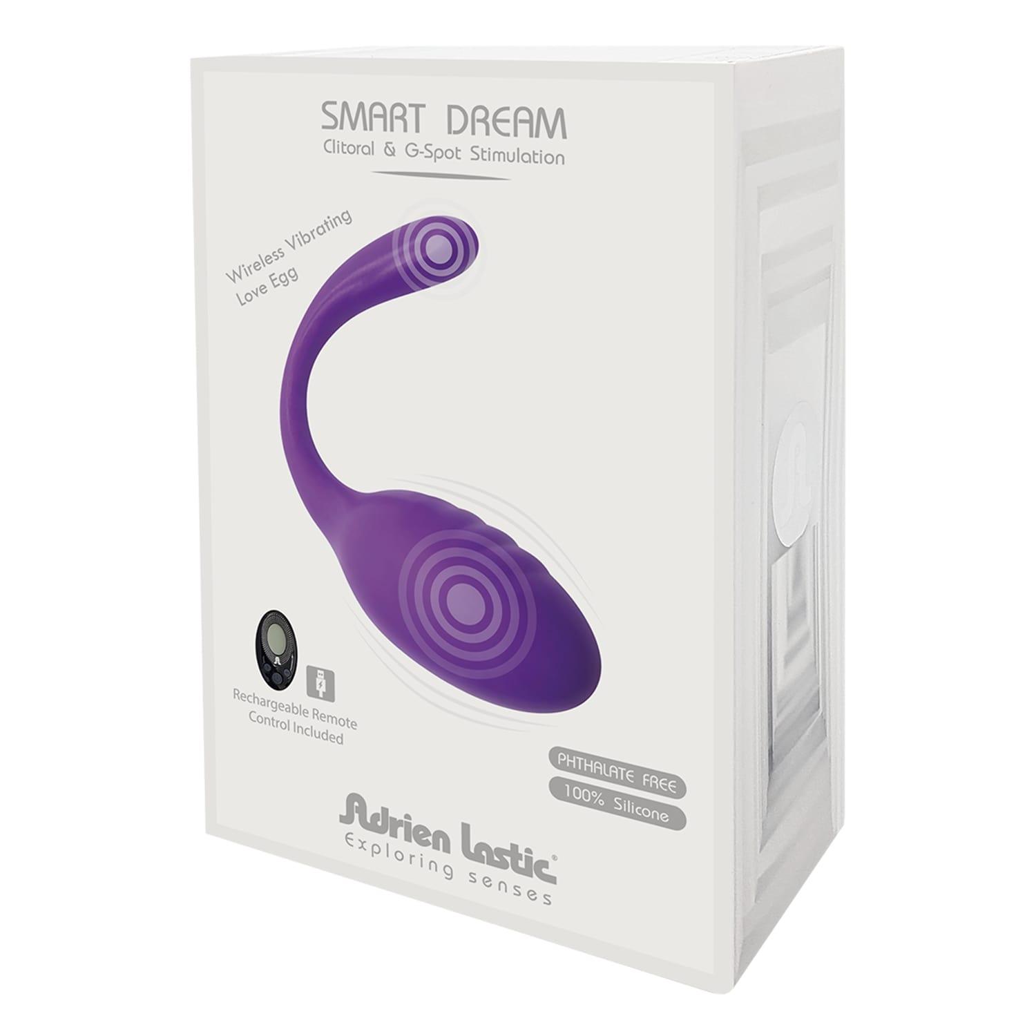 Adrien Lastic Smart Dream 2 + LRS Clitorial Stimulator, Purple