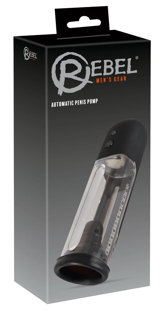 Rebel Automatic Penis Pump Black