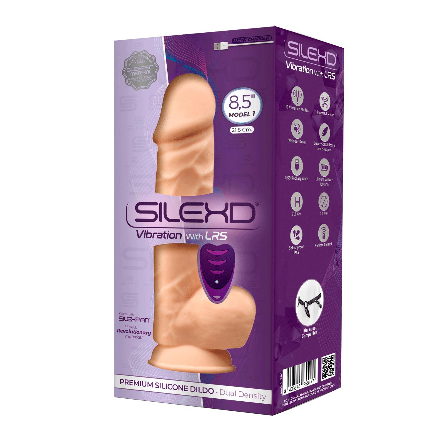 SILEXD Premium Silicone Dildo, 20,5 cm, Light Skin SILEXD Premium Silicone Dildo, 20,5 cm, Light Skin