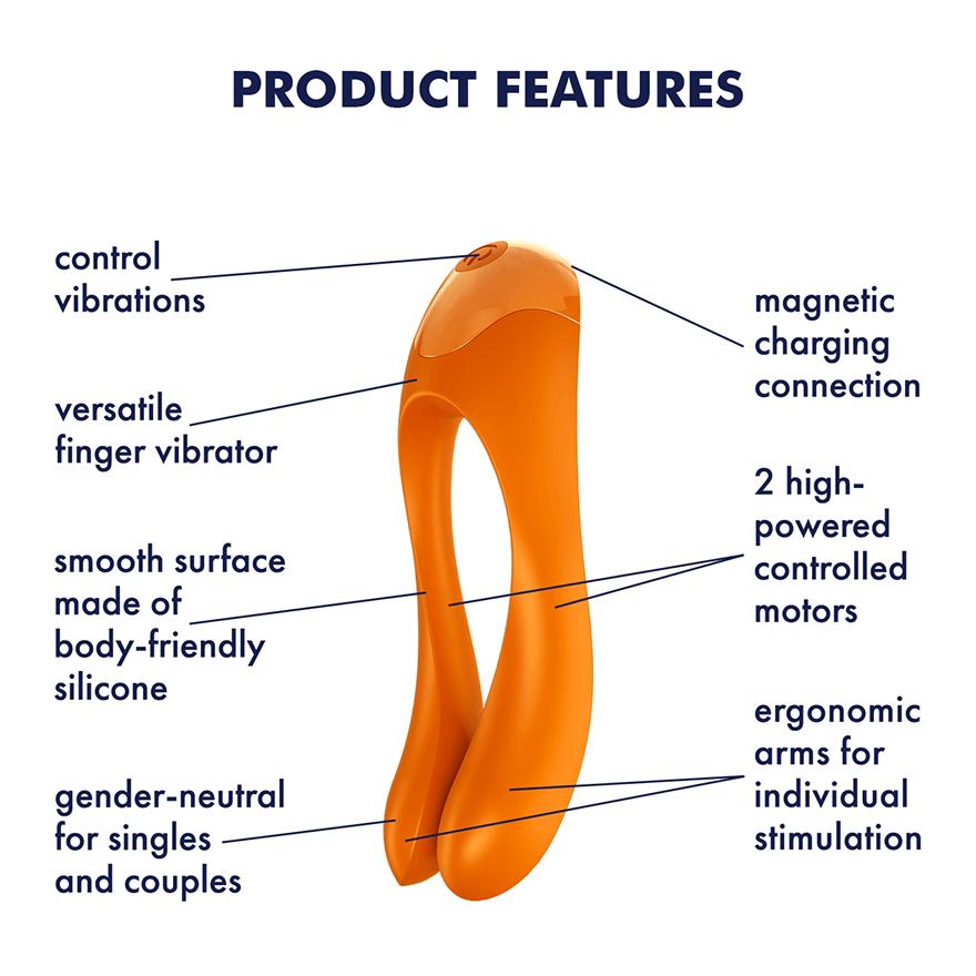 Satisfyer Candy Cane, Orange