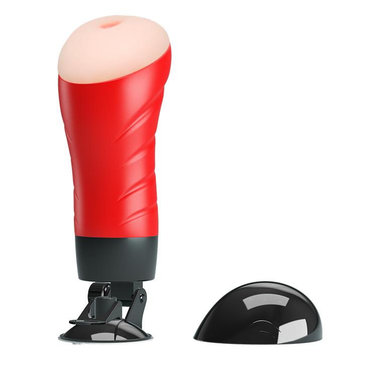 CRAZY BULL - Delia, Men's Stroker,  removable Soft TPR sleeve,   super suction base adopted to multi-angle ':100mm   L:283mm