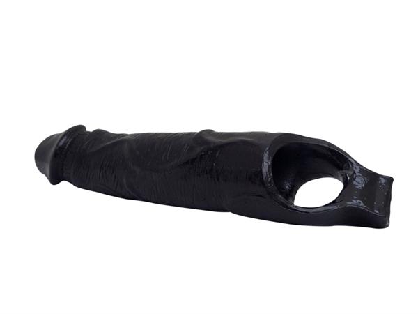 TSX Homeboy Extender, Penis Extension, 29 cm, Black