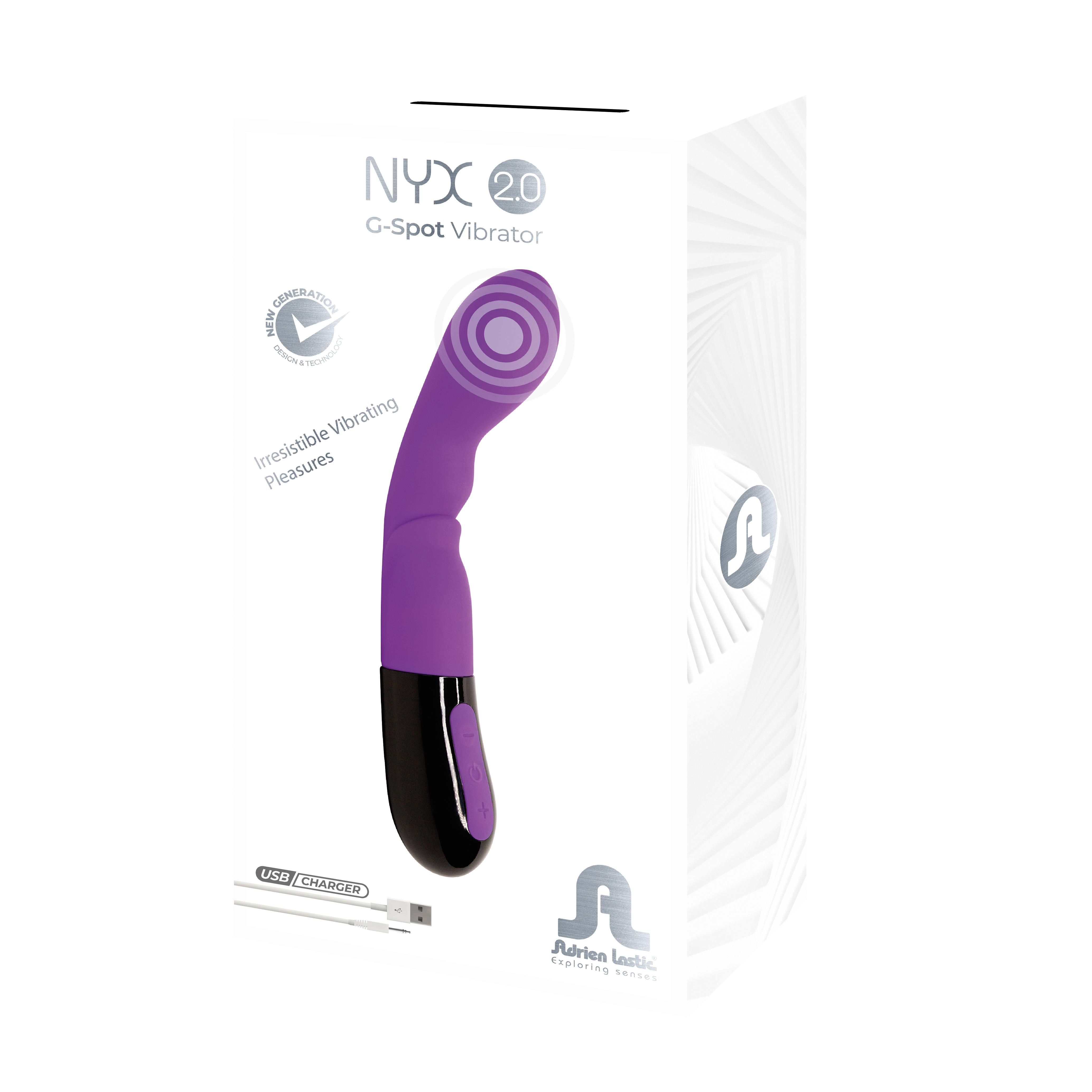 Adrien Lastic Nyx 2.0 Vibrator, Magenta