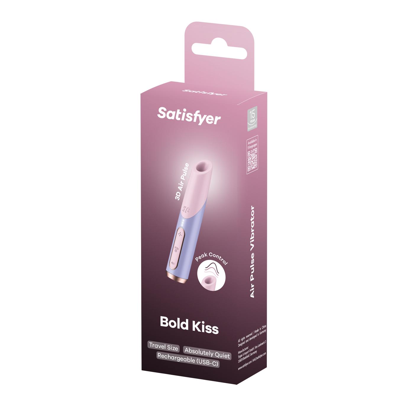 Satisfyer Bold Kiss, Purple