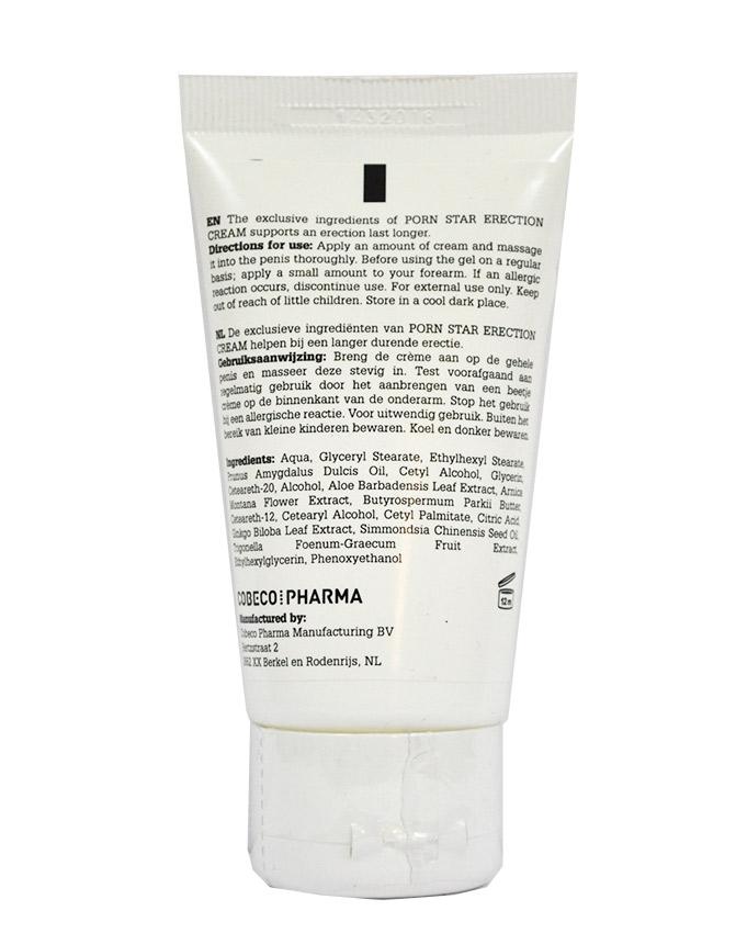 Cobeco Porn Star Erection Cream, 50ml (1,7 oz)