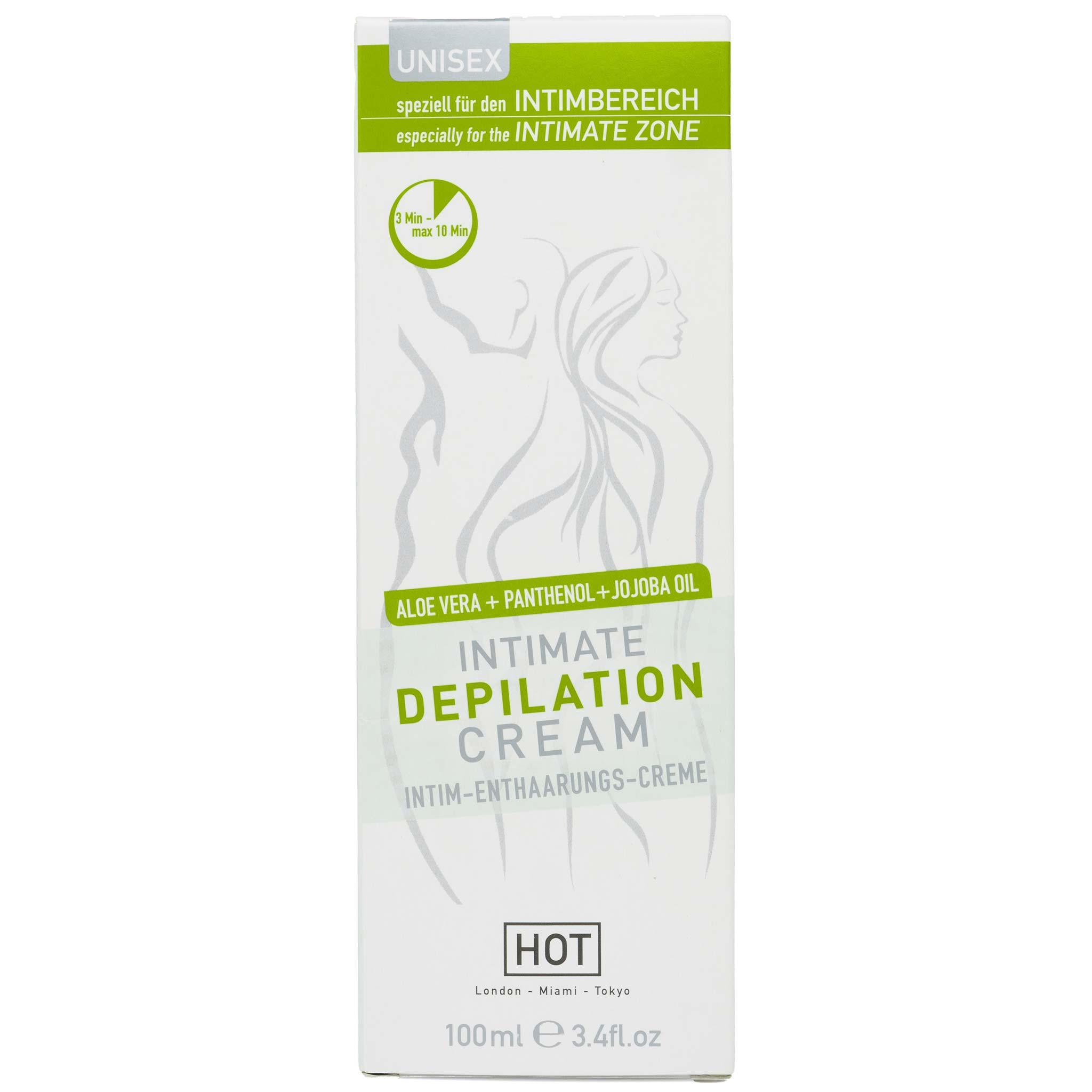 HOT INTIMATE Depilation Cream, 100ml/3.4fl.oz