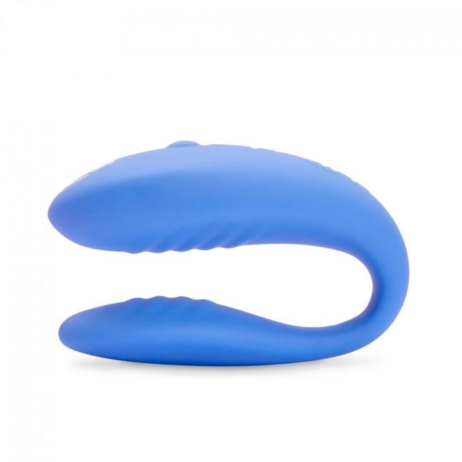 We-Vibe Match Couples Vibrator, Blue, 7,5 cm