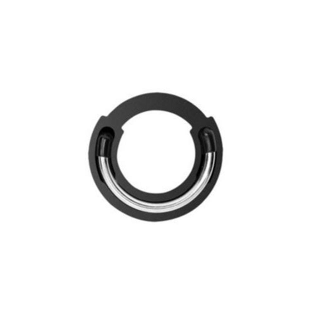 Sport Fucker Silicone Steel Fusion Ring Boost Large, Black