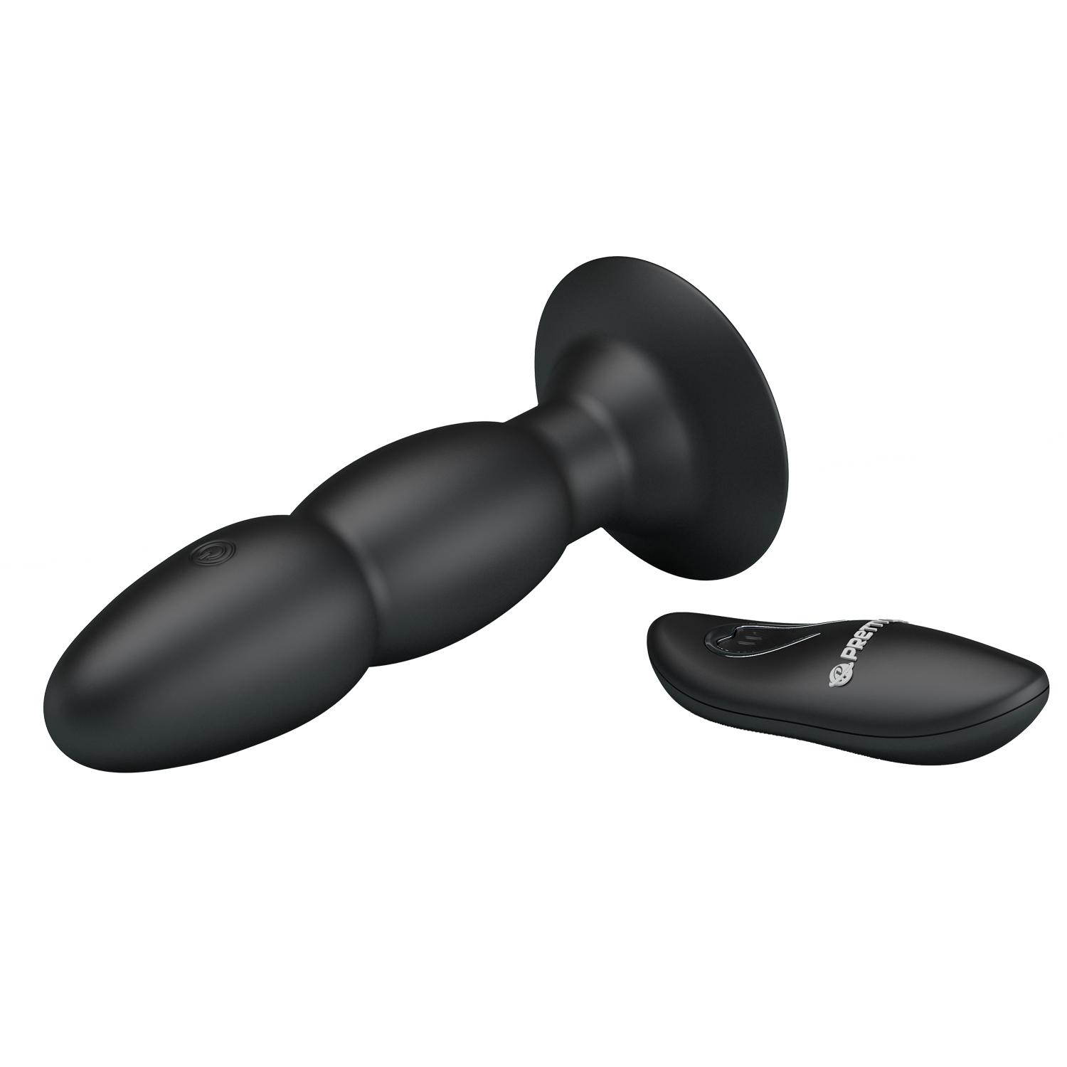 PRETTY LOVE - Beaded For Extra Pleasure, Remote control, 4 functions of vibration, 4 functions of rotation, USB rechargeable,1AAA battery ':37mm L:135mm PRETTY LOVE - Beaded For Extra Pleasure, Remote control, 4 functions of vibration, 4 functions of rotation, USB rechargeable,1AAA battery ':37mm L:135mm