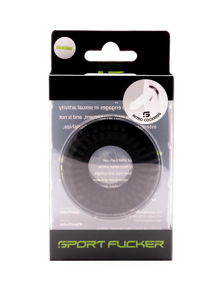 Sport Fucker Liquid Silicone Nitro Ring, Black, ¯ 50 mm Sport Fucker Liquid Silicone Nitro Ring, Black, ¯ 50 mm