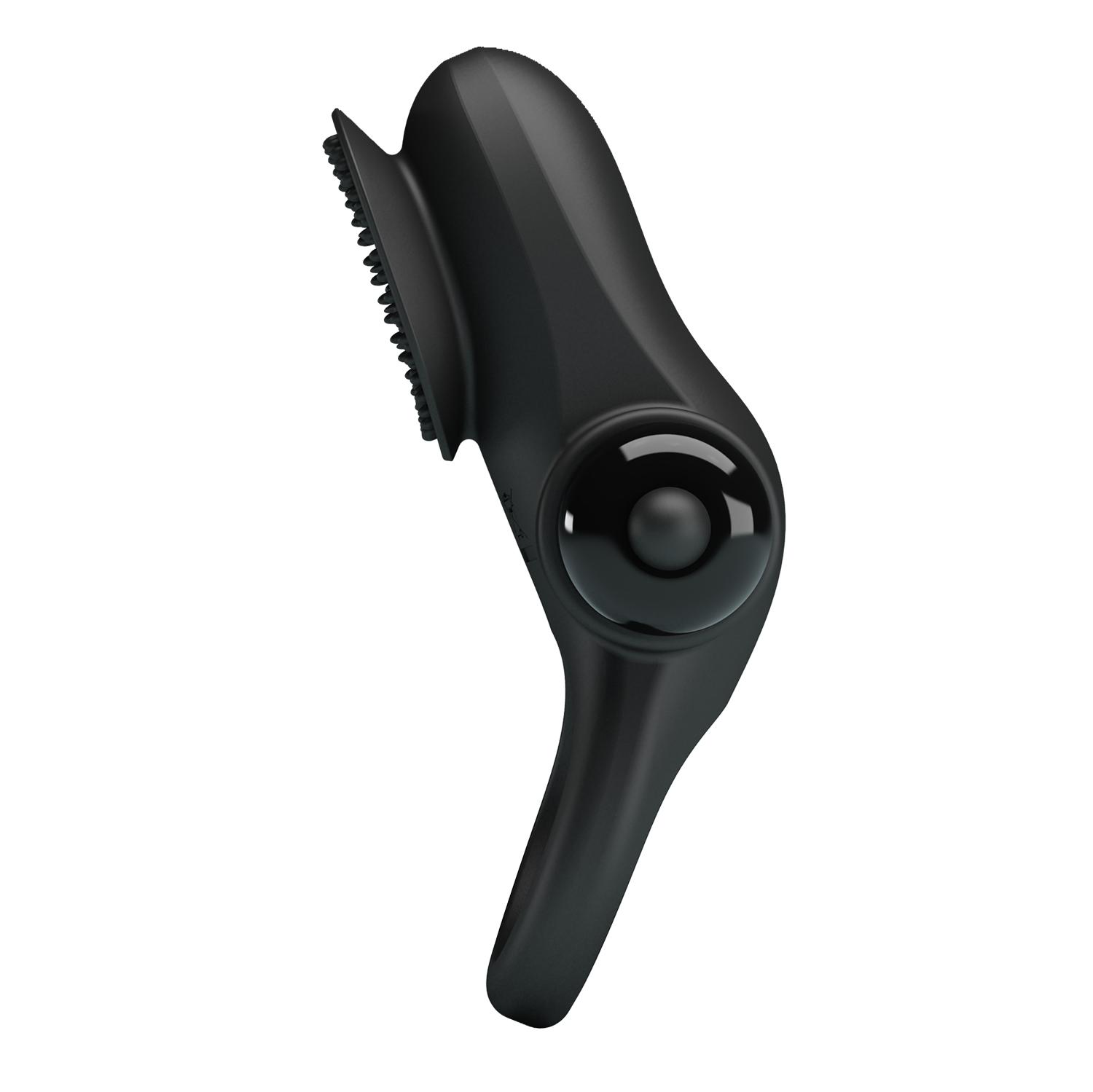 PRETTY LOVE - Vibrant Penis Ring, 56 mm, Black PRETTY LOVE - Vibrant Penis Ring, 56 mm, Black